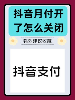 抖音月付是什么支付方式(抖音月包多少钱)