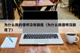 为什么我的借呗没有额度（为什么我借呗没额度了）
