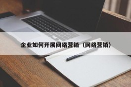 企业如何开展网络营销（网络营销）