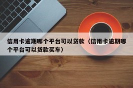 信用卡逾期哪个平台可以贷款（信用卡逾期哪个平台可以贷款买车）