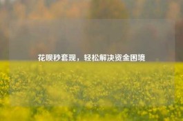 2025花呗免费套出来的APP有哪些，总结了以下3种方法