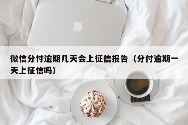 微信分付逾期几天会上征信报告（分付逾期一天上征信吗）