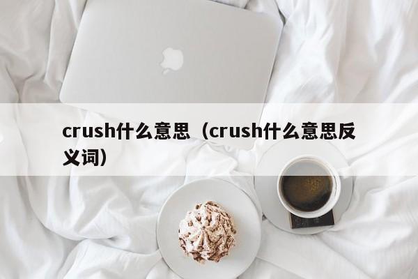 crush什么意思（crush什么意思反义词）
