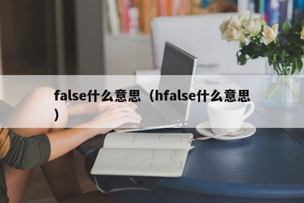 false什么意思（hfalse什么意思）