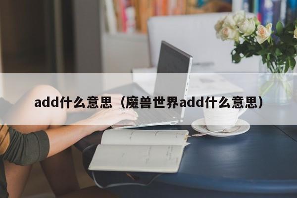 add什么意思（魔兽世界add什么意思）