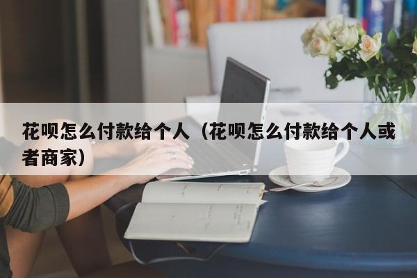 花呗怎么付款给个人（花呗怎么付款给个人或者商家）